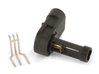 Plastic injection over molding brass