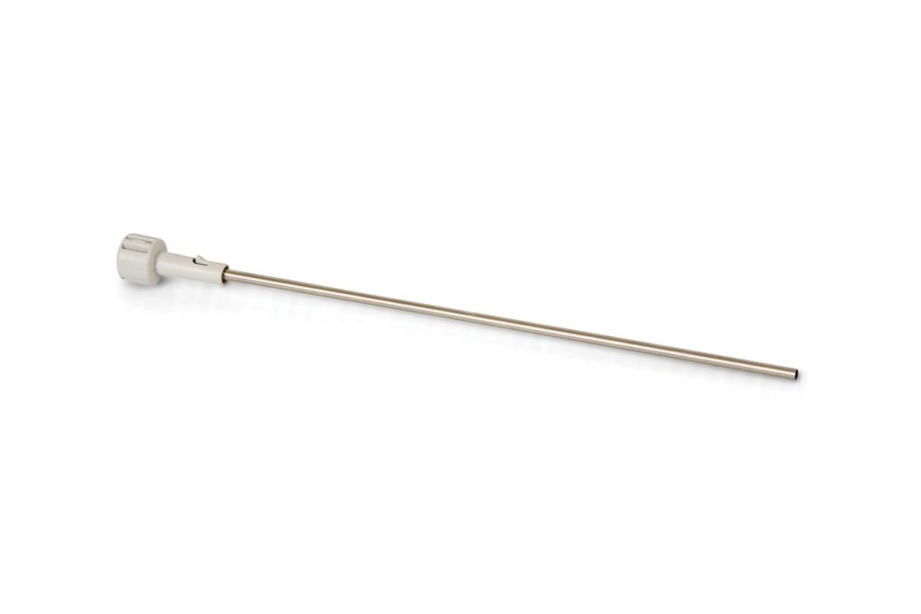 overmolding a stainless-steel tube